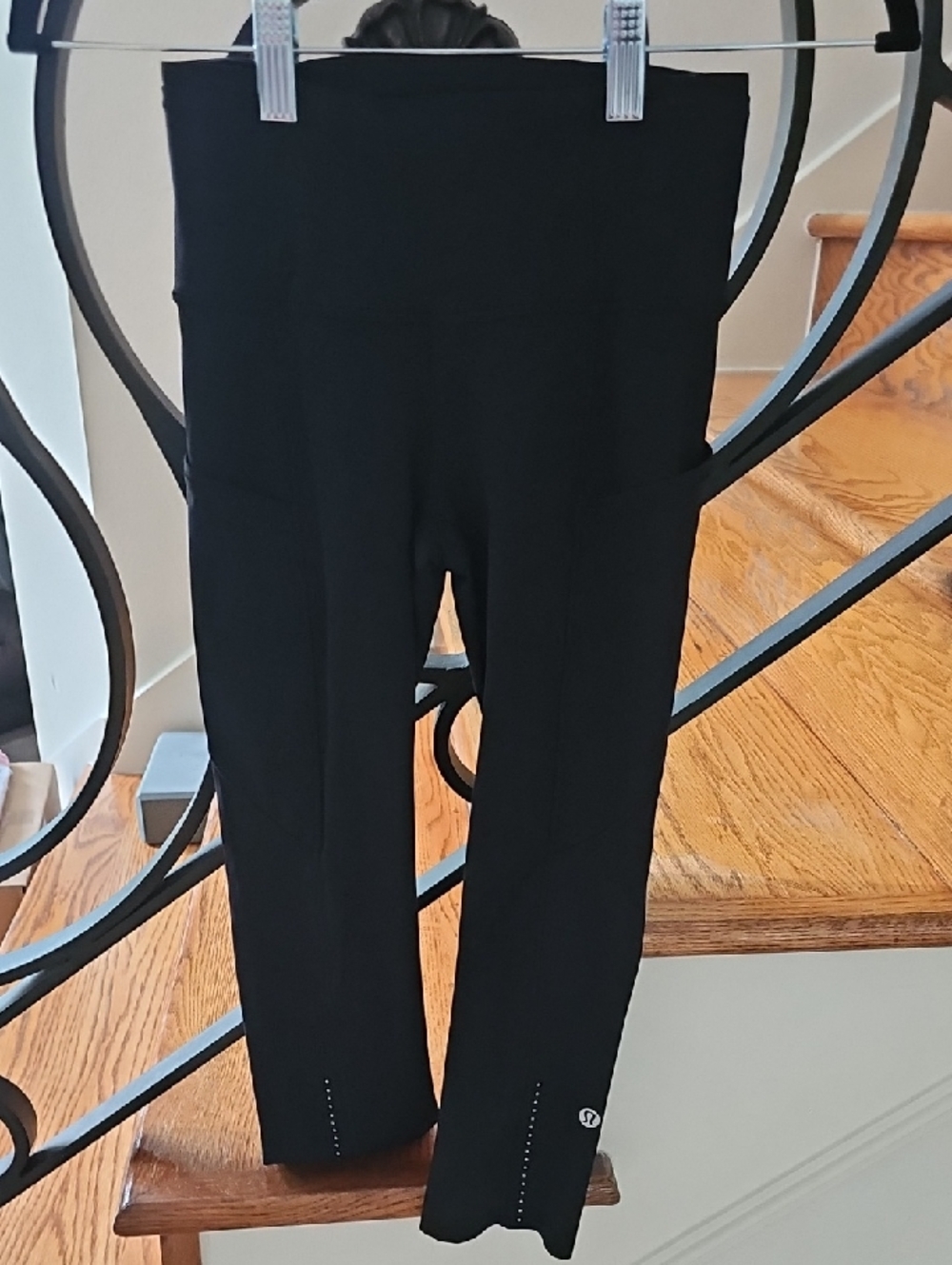 lululemon athletica Black High-Rise Leggings-Cropped - Picture 1 of 6